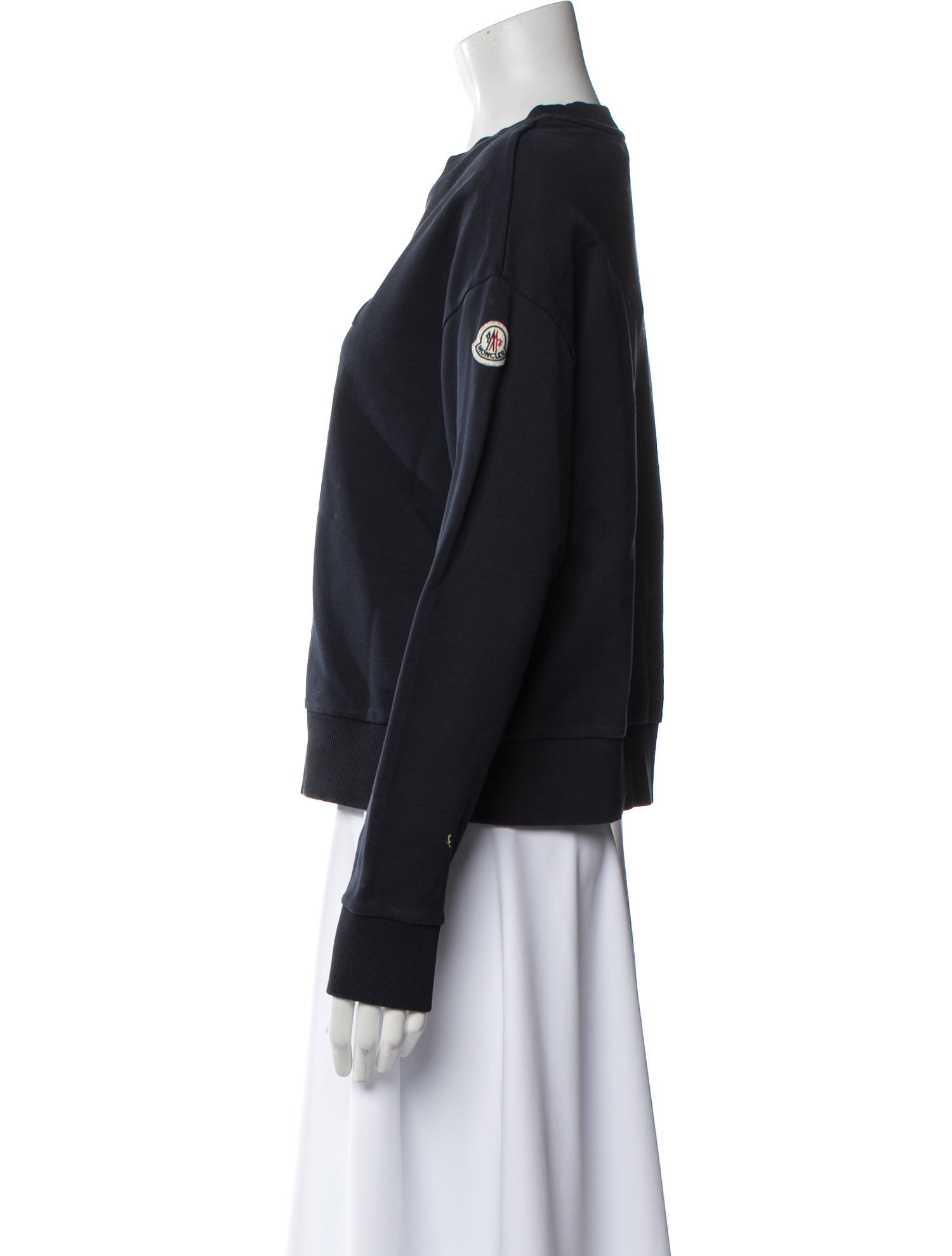 Moncler Graphic Print Crew Neck Sweatshirt