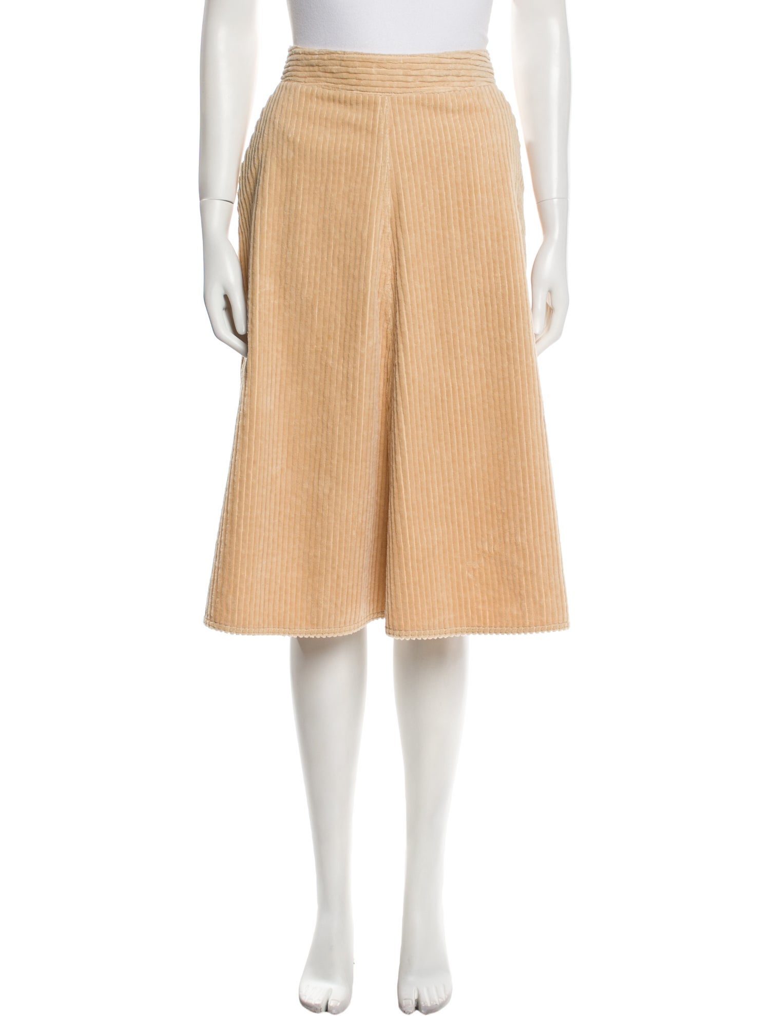 Moncler Ruffle Embellishment Knee-Length Skirt