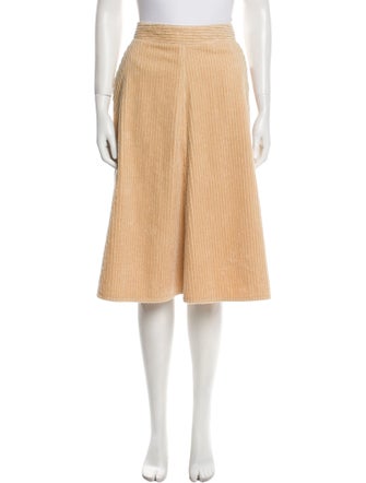 Moncler Ruffle Embellishment Knee-Length Skirt