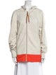 Moncler Colorblock Pattern Bomber Jacket