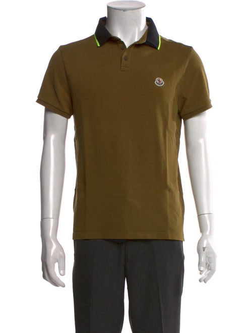Moncler Collar Short Sleeve Polo Shirt