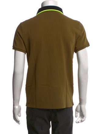 Moncler Collar Short Sleeve Polo Shirt