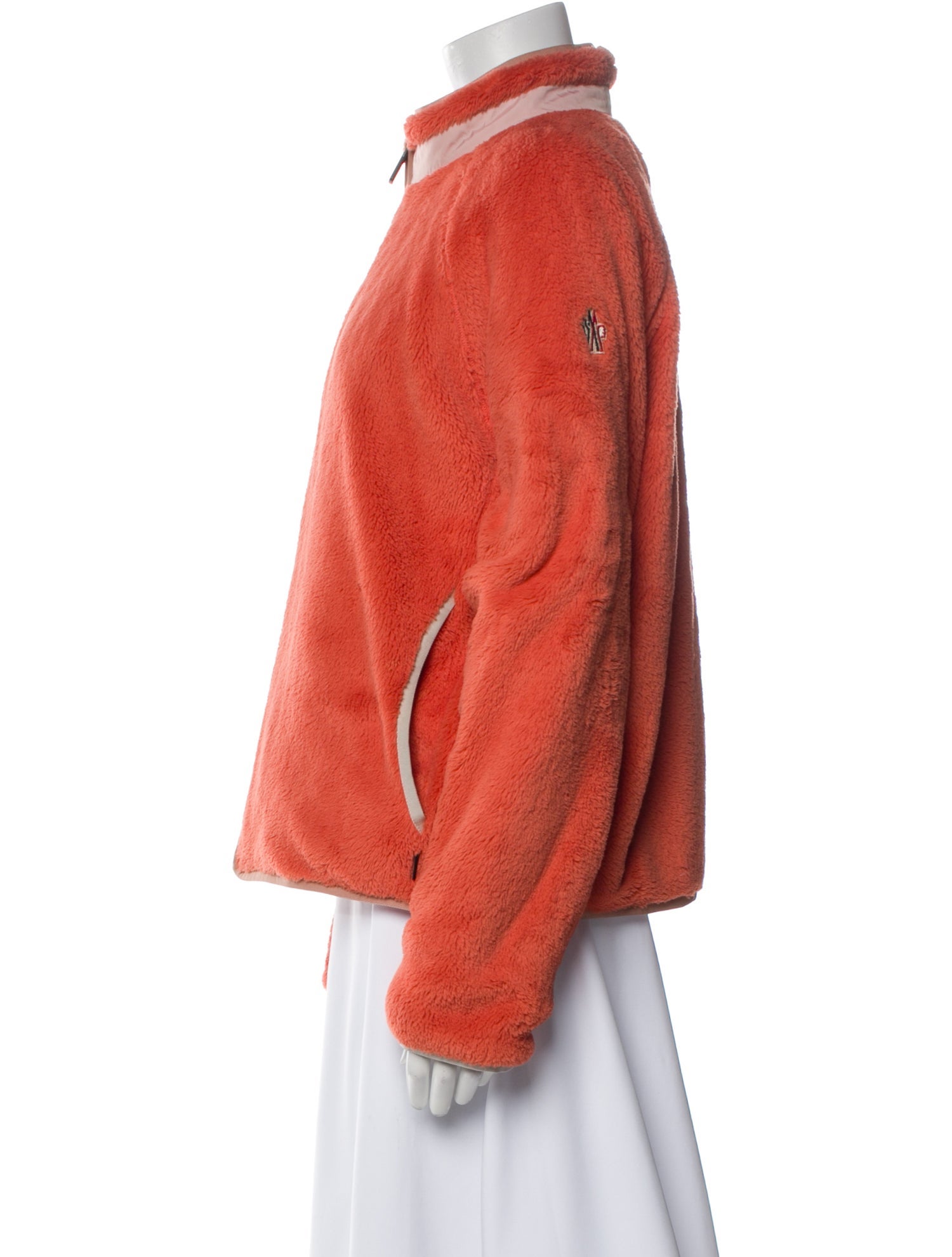 Moncler Faux Fur Coat