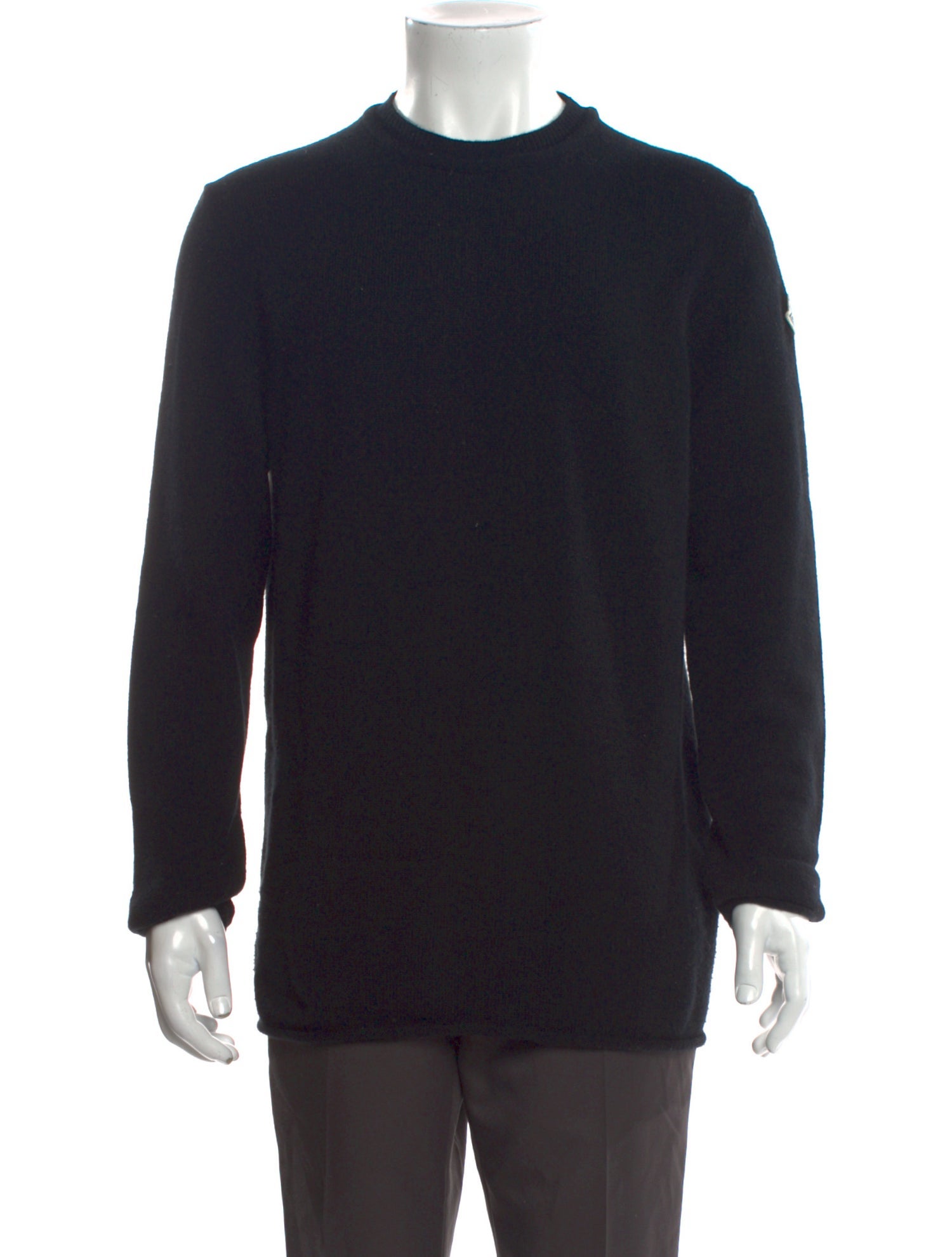 Moncler Virgin Wool Crew Neck Pullover