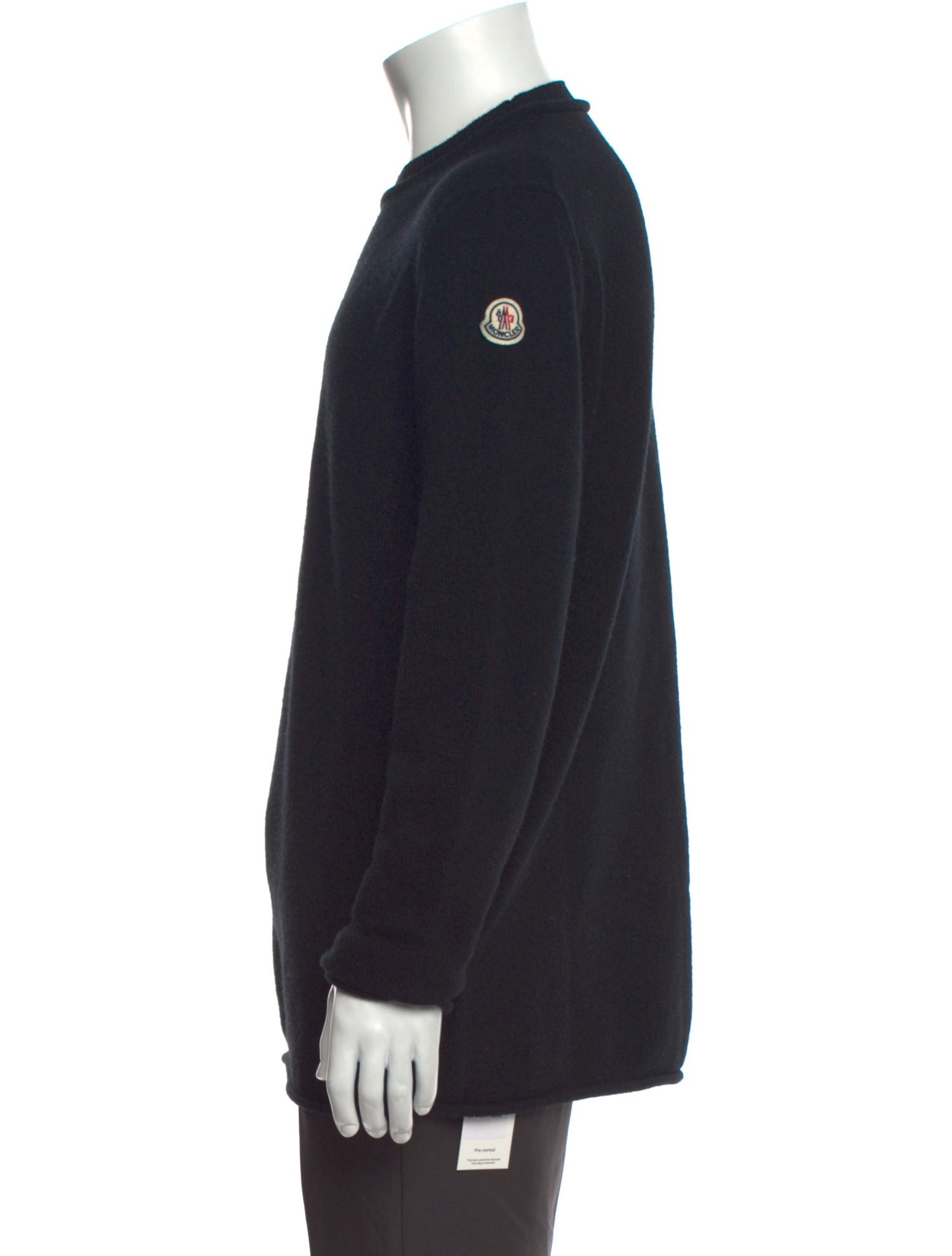 Moncler Virgin Wool Crew Neck Pullover