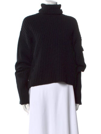 Moncler Collo Alto Tricot Wool Sweater