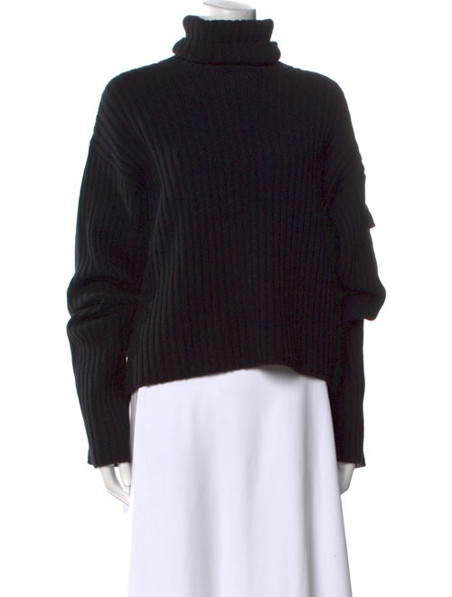 Moncler Collo Alto Tricot Wool Sweater