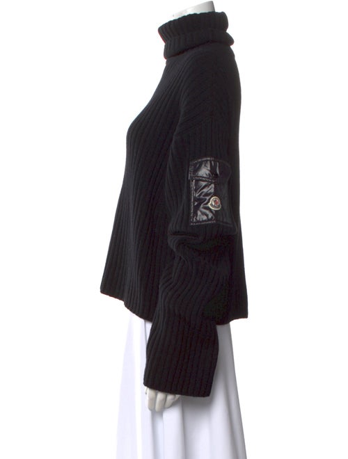 Moncler Collo Alto Tricot Wool Sweater
