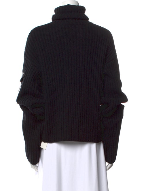 Moncler Collo Alto Tricot Wool Sweater