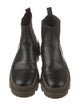 Moncler Leather Chelsea Boots