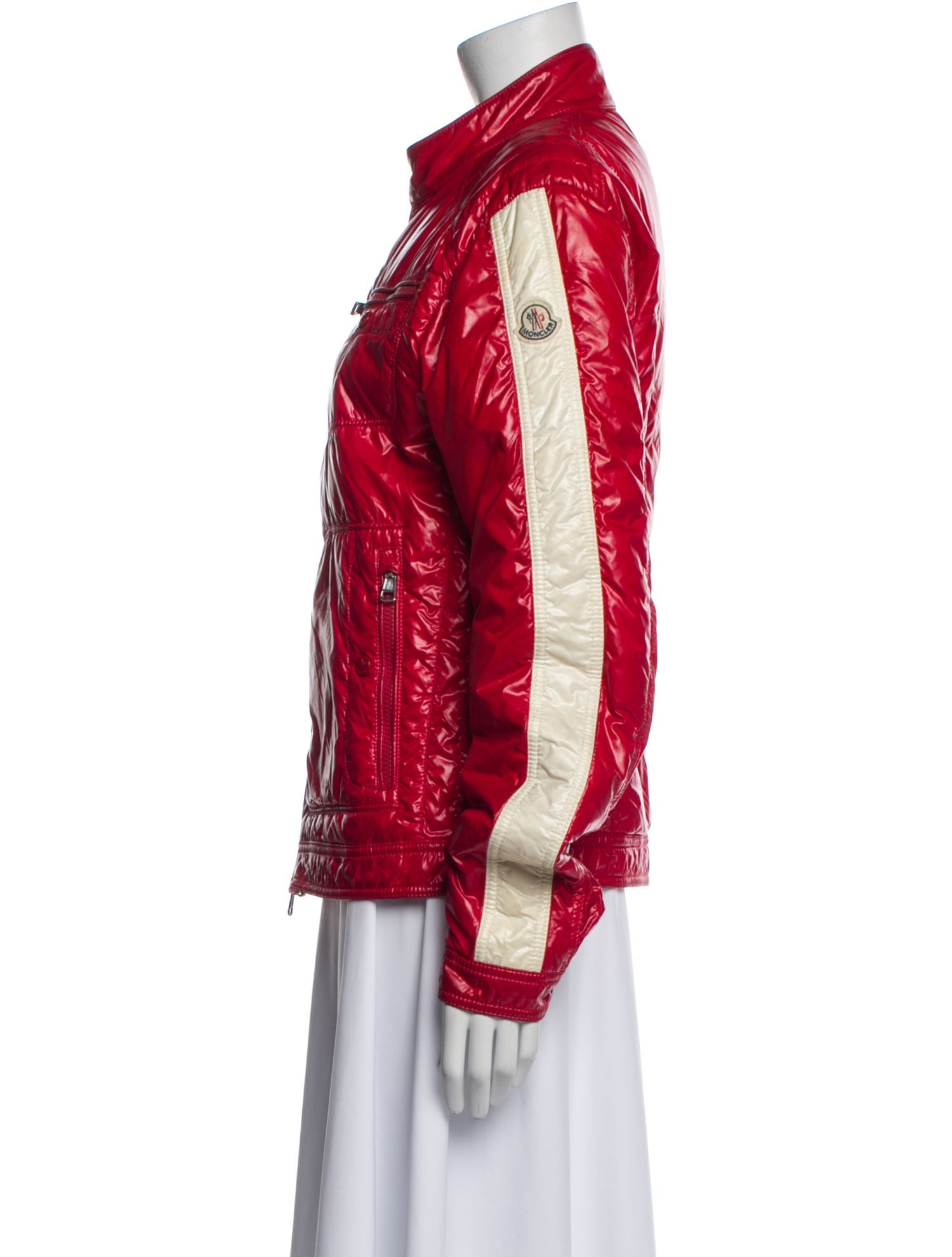 Moncler Nylon Biker Jacket