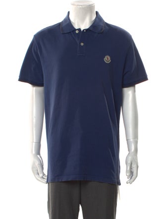 Moncler Collar Short Sleeve Polo Shirt