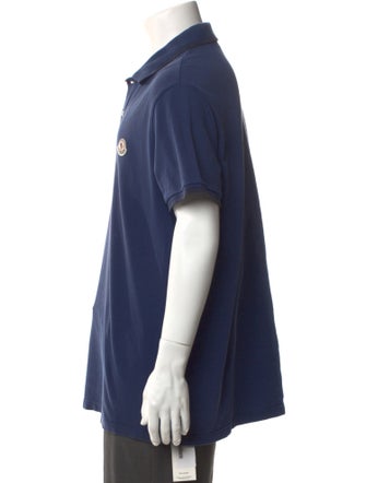 Moncler Collar Short Sleeve Polo Shirt