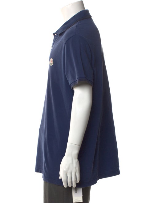 Moncler Collar Short Sleeve Polo Shirt