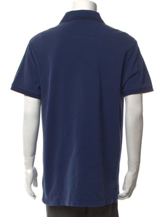 Moncler Collar Short Sleeve Polo Shirt