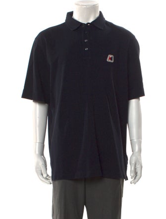 Moncler Collar Short Sleeve Polo Shirt
