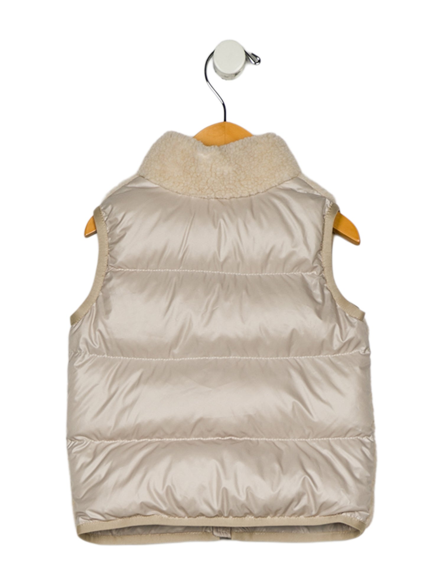 Moncler infant girls' neutral vest w/Tags