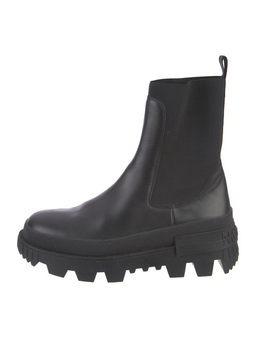Moncler Leather Chelsea Boots