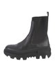 Moncler Leather Chelsea Boots