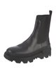 Moncler Leather Chelsea Boots