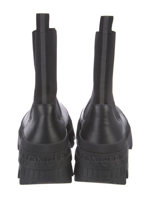 Moncler Leather Chelsea Boots