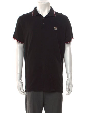 Moncler Collar Short Sleeve Polo Shirt