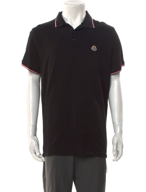 Moncler Collar Short Sleeve Polo Shirt