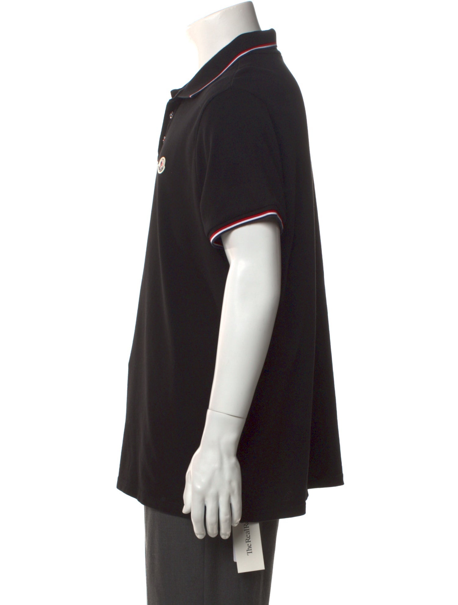 Moncler Collar Short Sleeve Polo Shirt