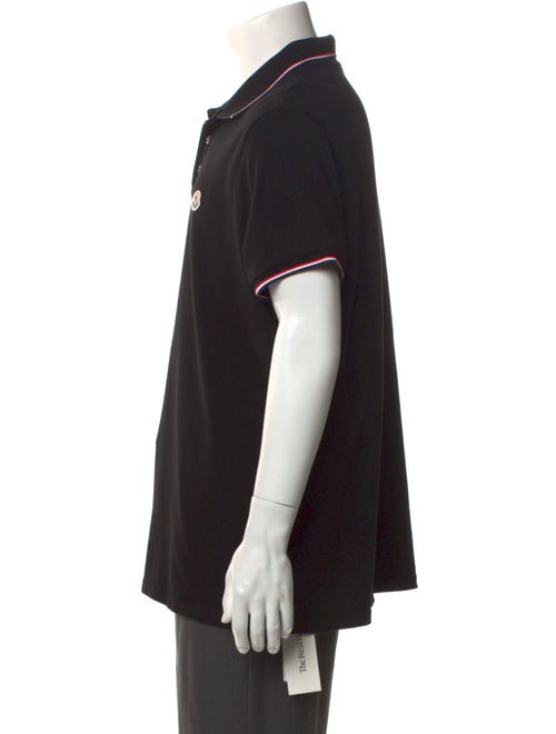 Moncler Collar Short Sleeve Polo Shirt