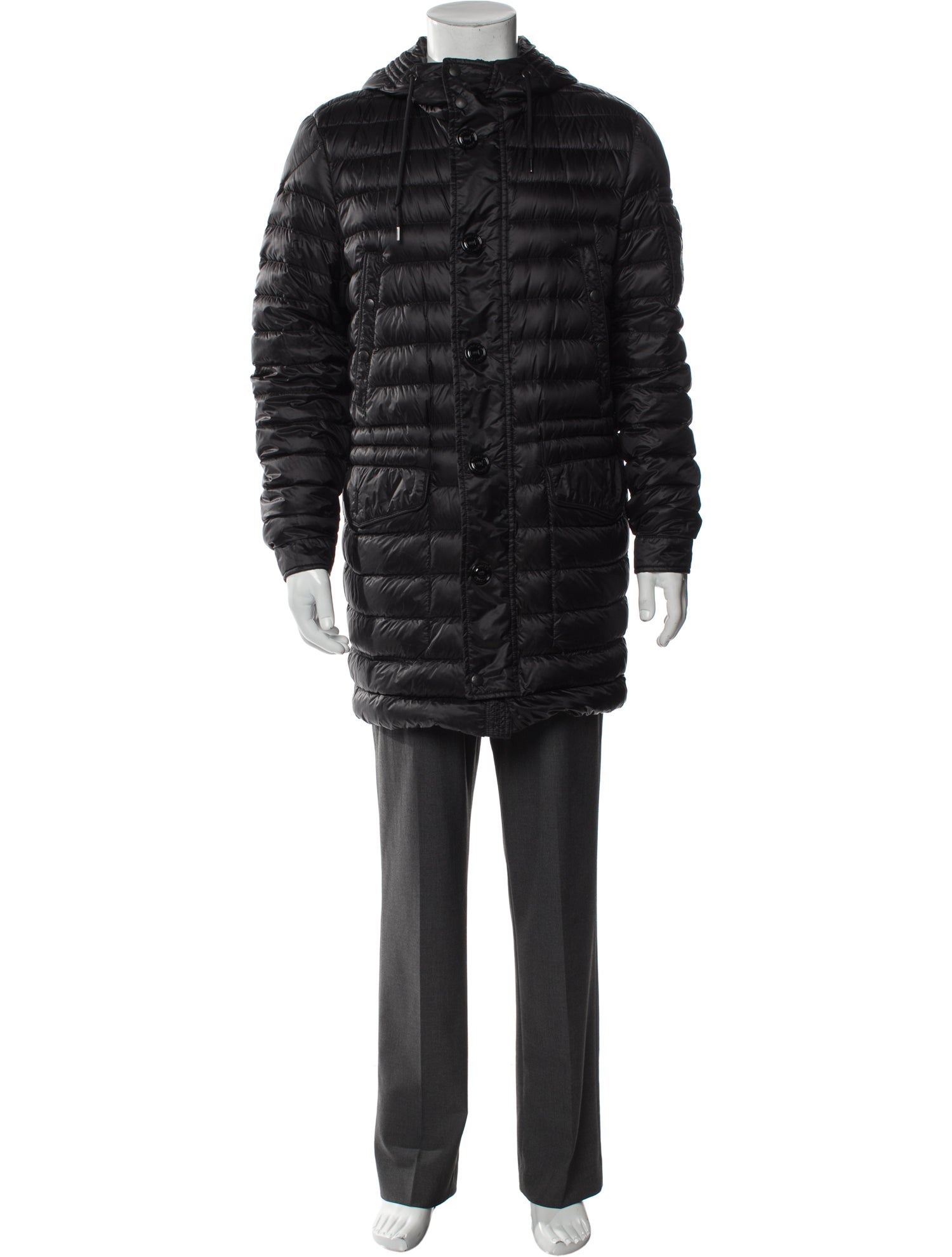 Moncler Quilted Pattern Parka