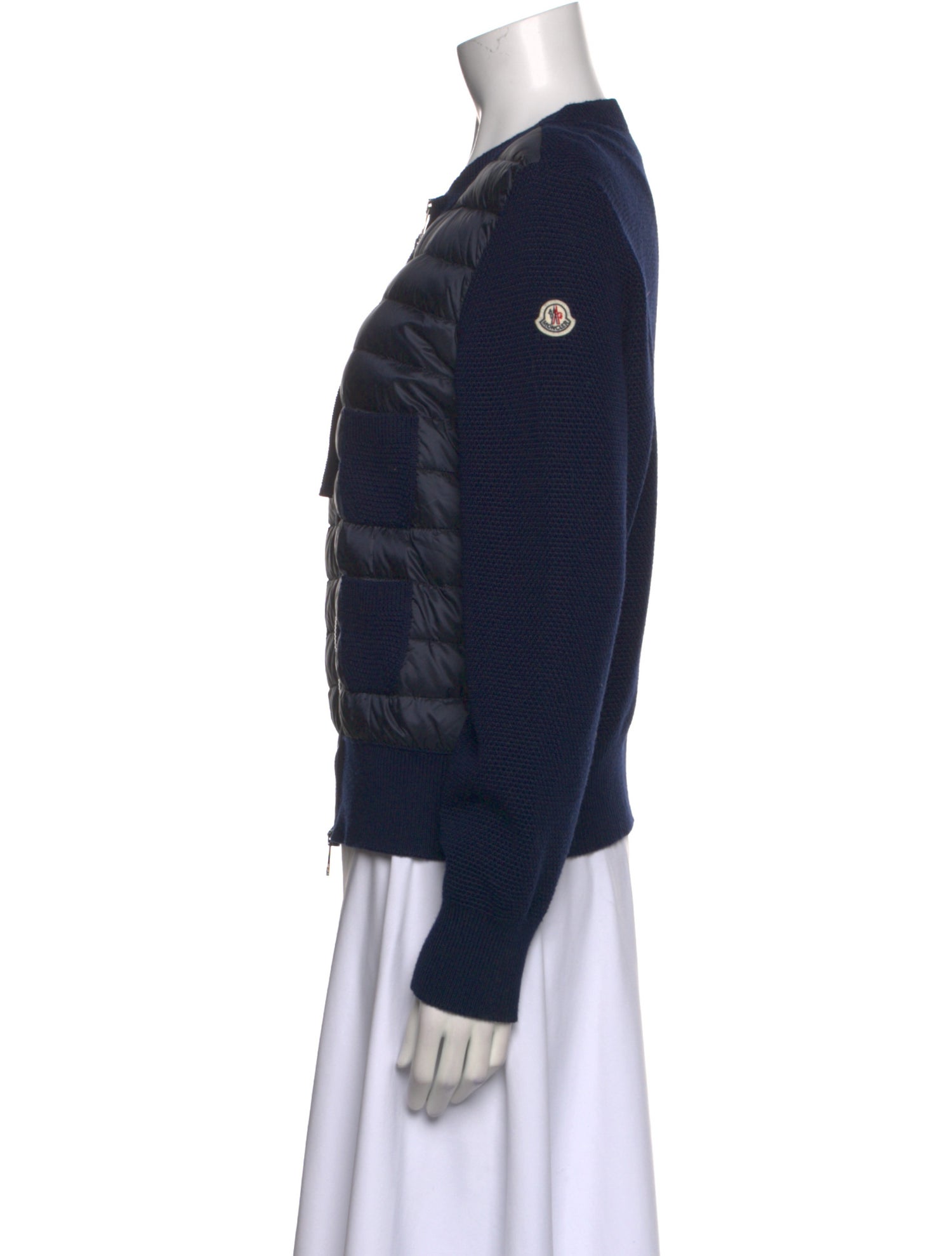 Moncler Nylon Striped Sweater