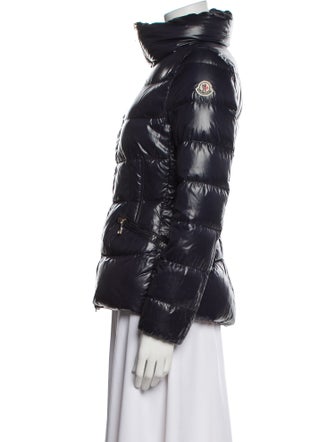 Moncler Nylon Faux Fur Jacket