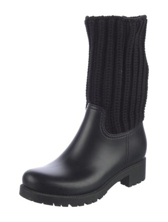Moncler Rubber Rain Boots