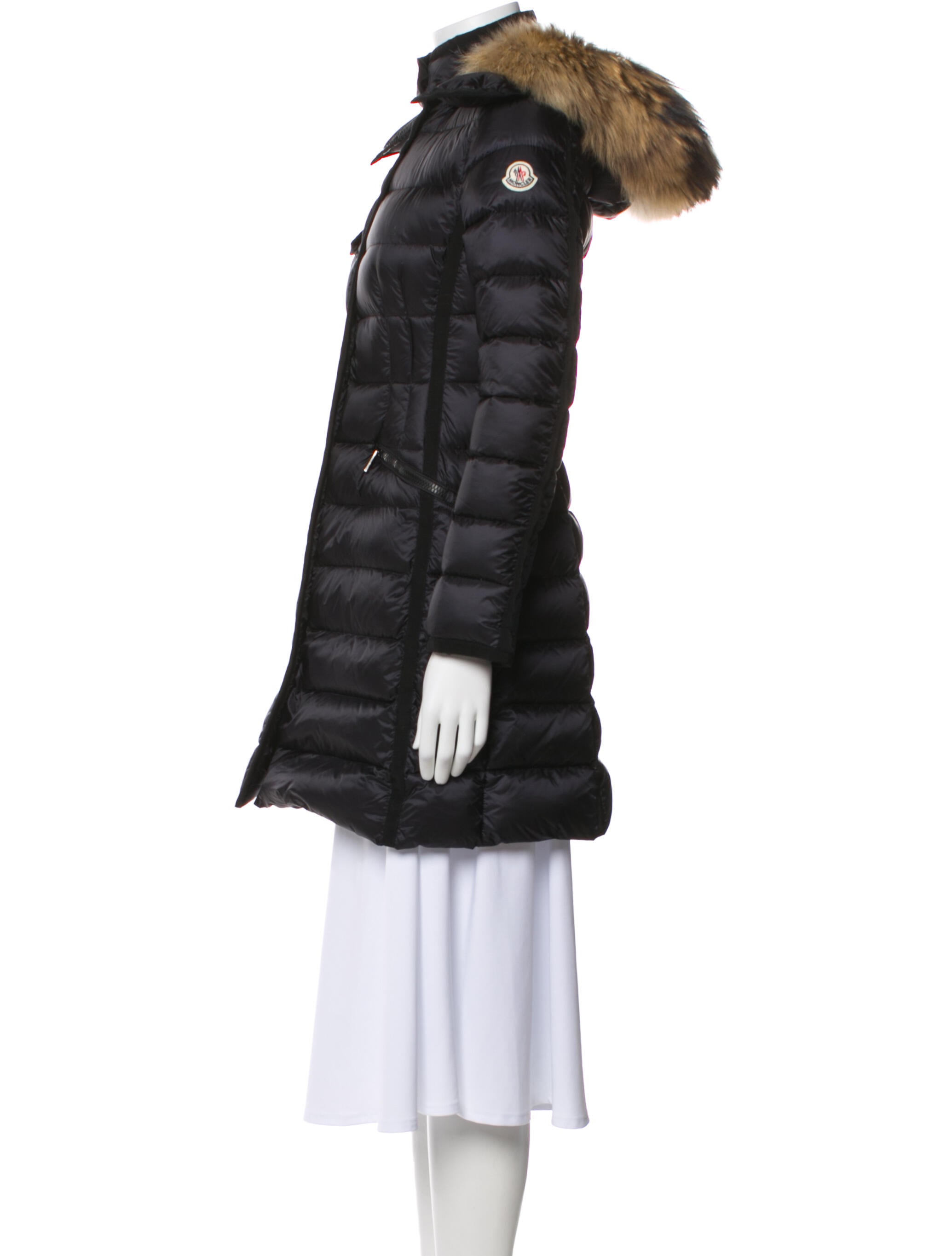 Moncler Nylon Down Coat