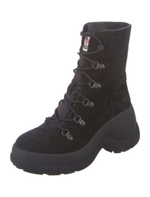 Moncler Suede Combat Boots