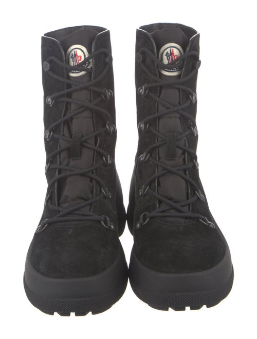 Moncler Suede Combat Boots