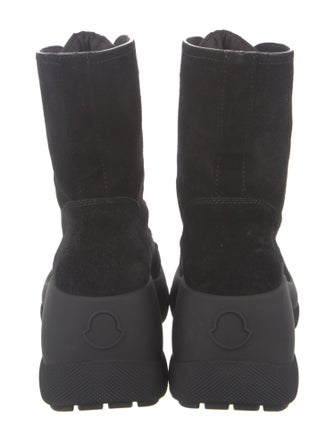 Moncler Suede Combat Boots