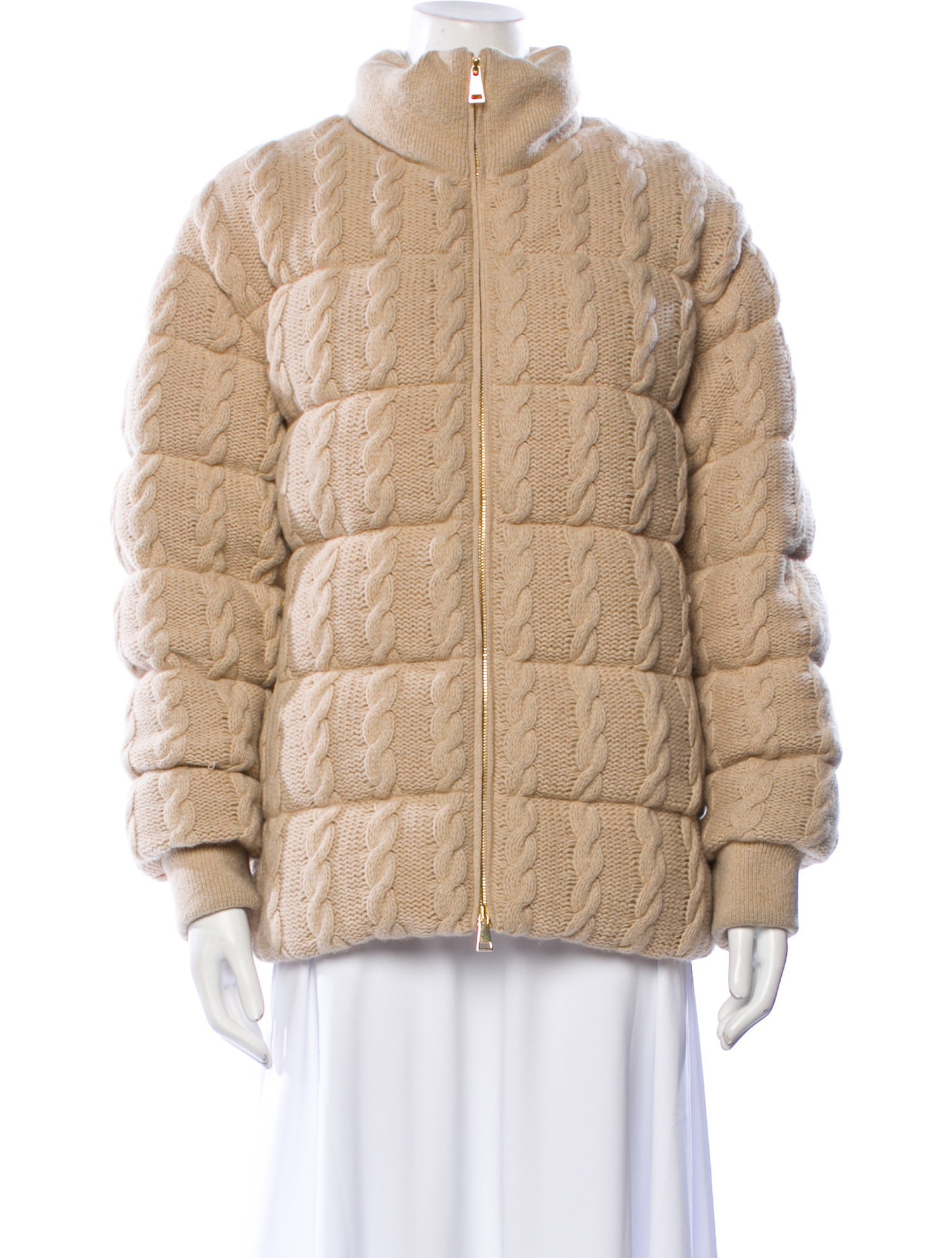 Moncler Cashmere Down Jacket