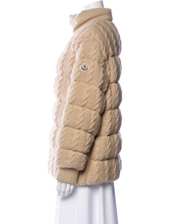 Moncler Cashmere Down Jacket