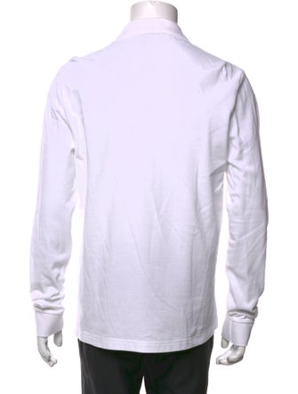 Moncler Graphic Print Crew Neck Polo Shirt