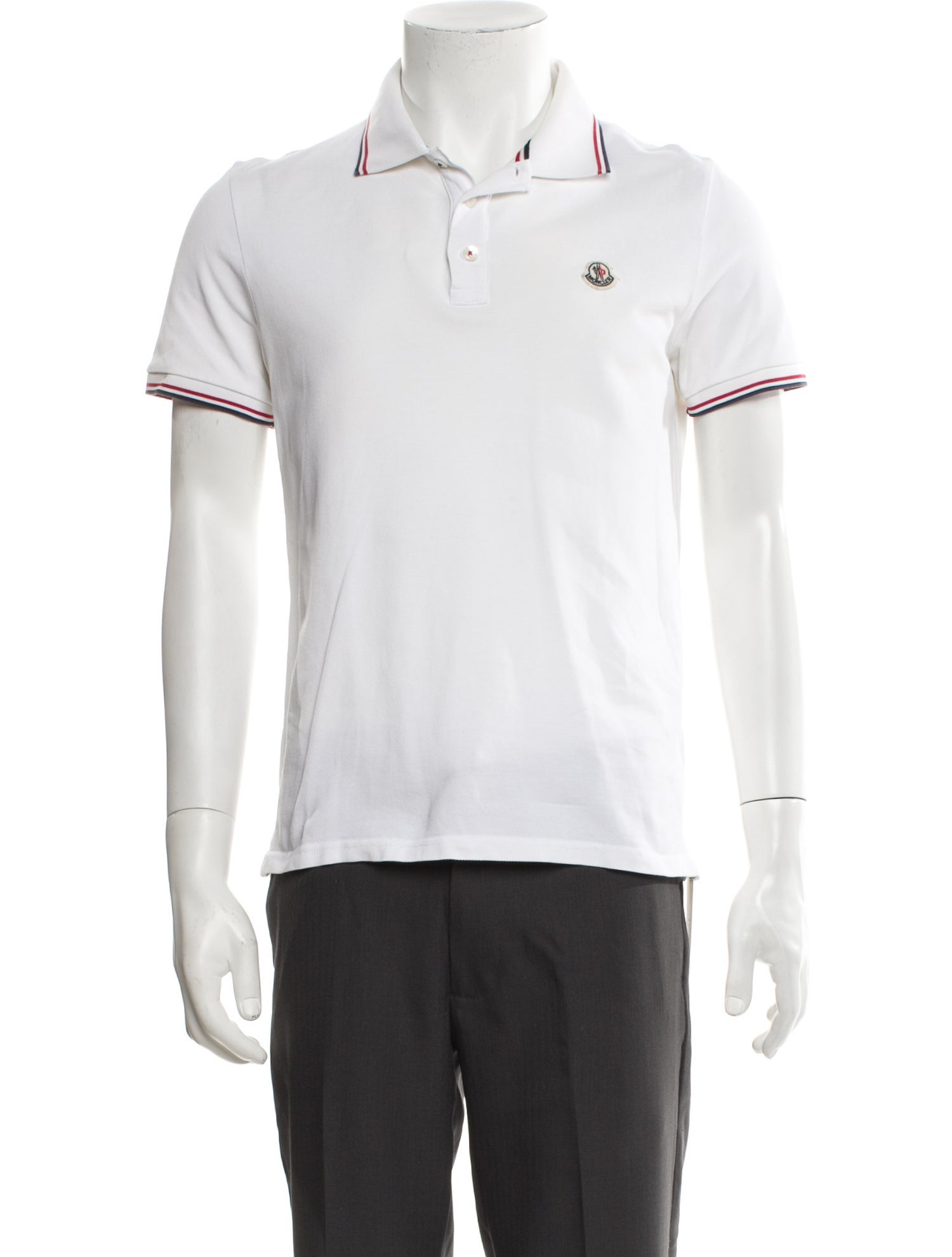 Moncler 2016 Graphic Print Polo Shirt