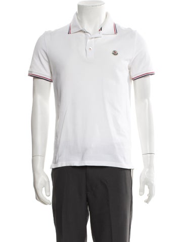 Moncler Polos 2016 Graphic Print Polo Shirt S