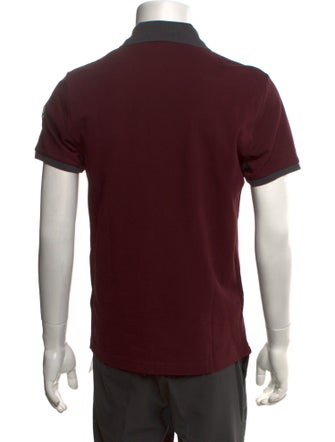 Moncler 2017 V-Neck Polo Shirt