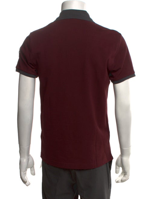 Moncler 2017 V-Neck Polo Shirt