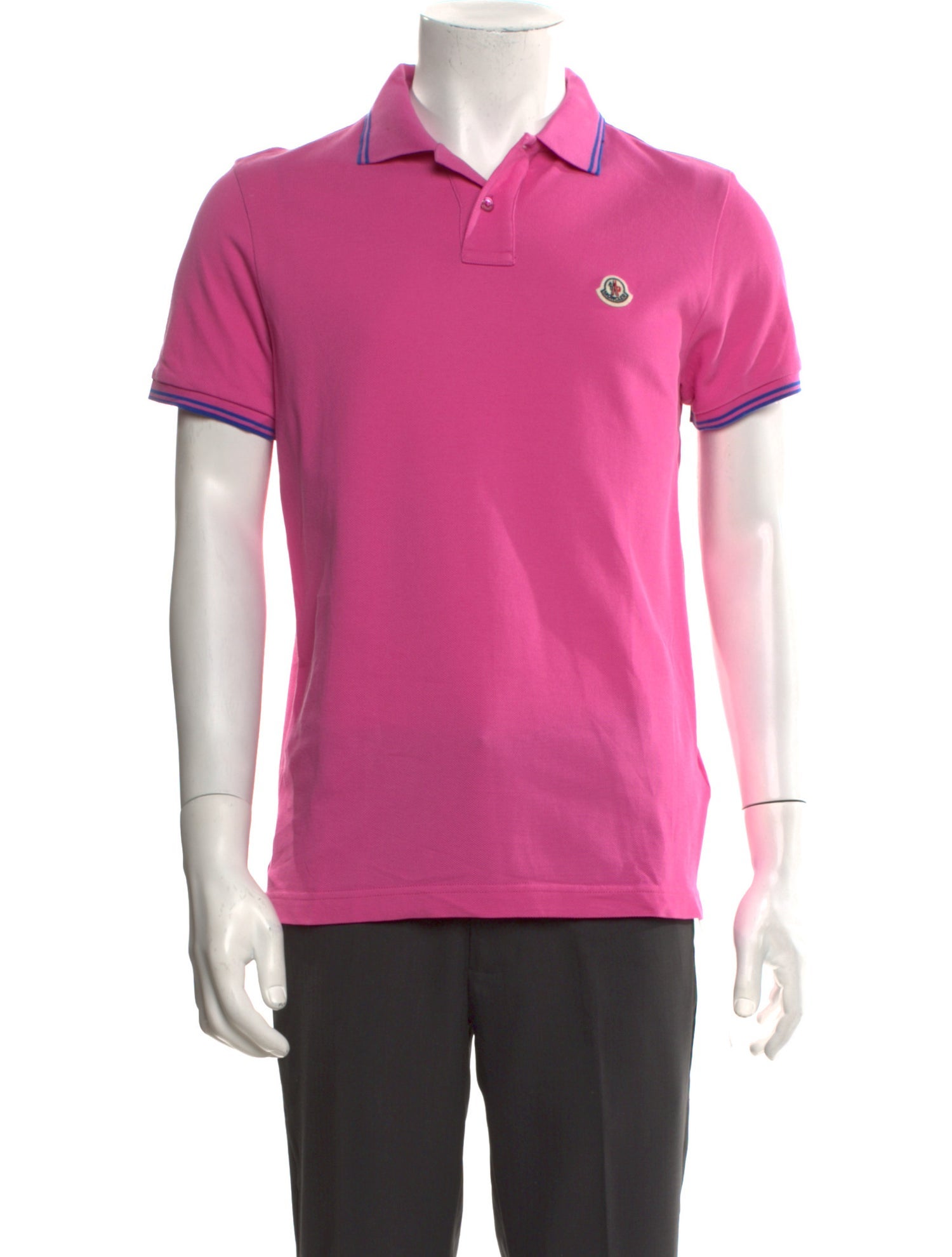 Moncler 2018 Crew Neck Polo Shirt