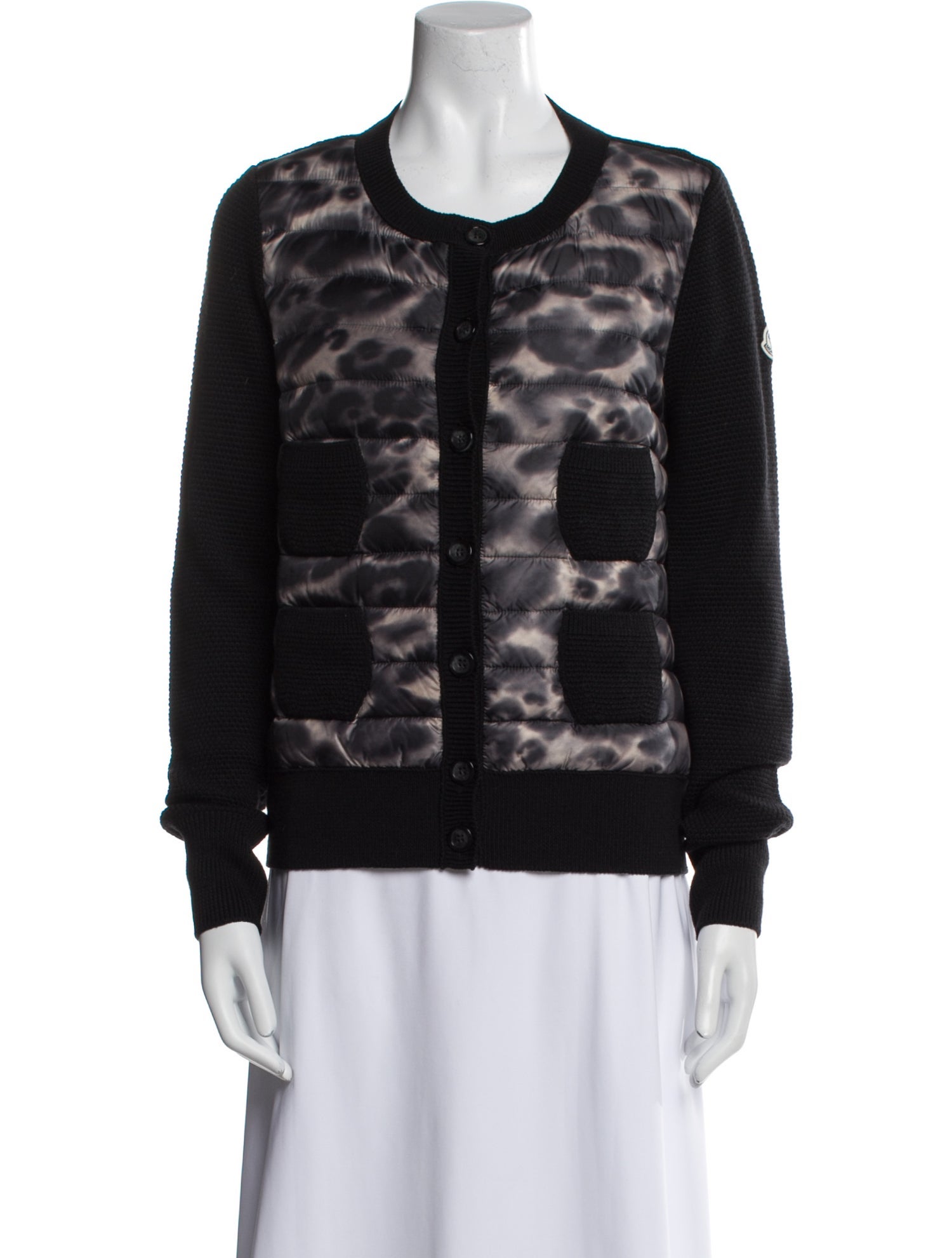 Moncler Printed Down Jacket