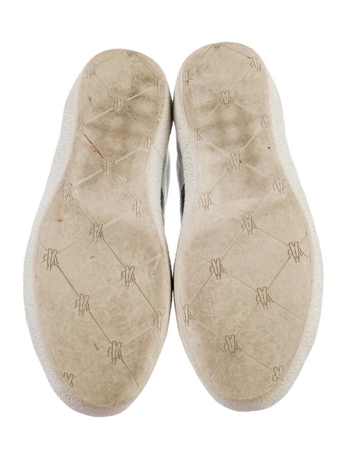 Moncler Leather Lasercut Accents Sneakers