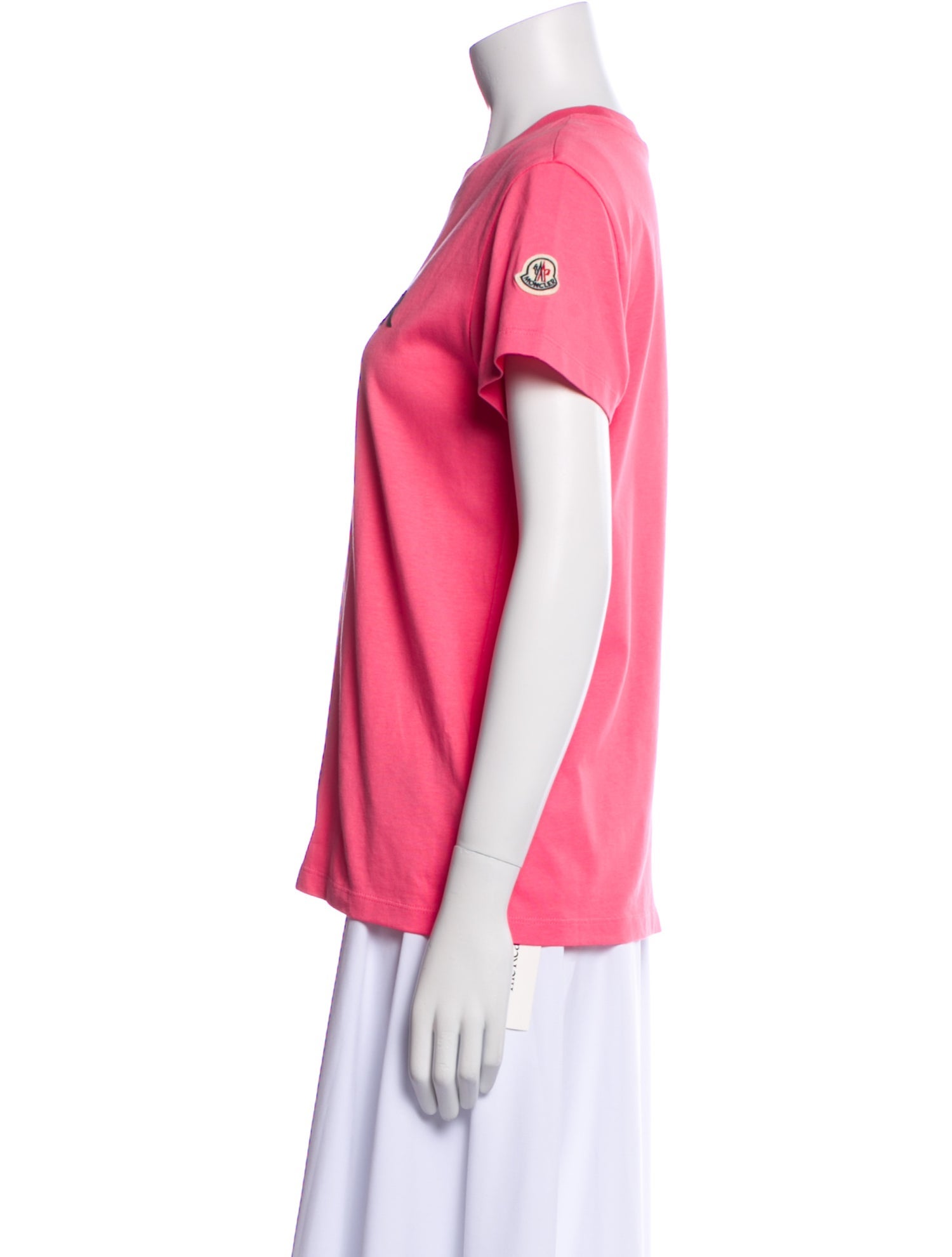 Moncler Graphic Print Crew Neck T-Shirt