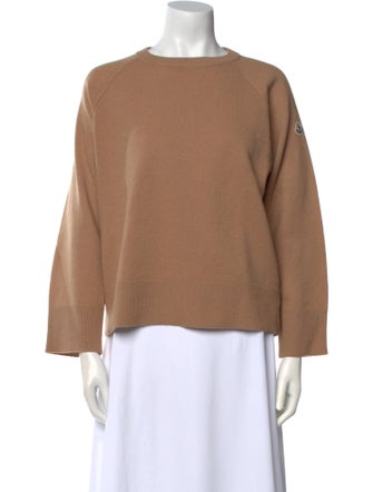 Moncler Virgin Wool Bateau Neckline Sweater