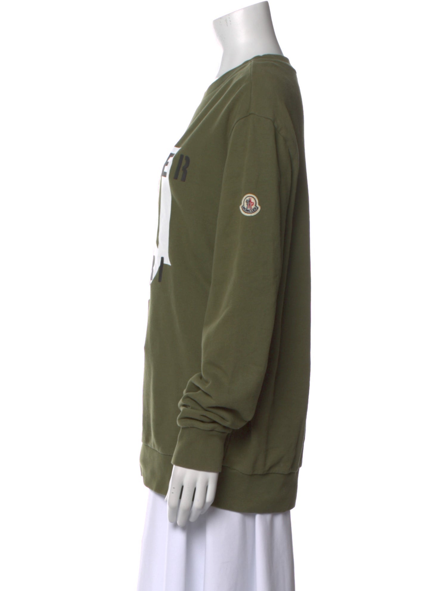 Moncler Graphic Print Crew Neck Sweatshirt